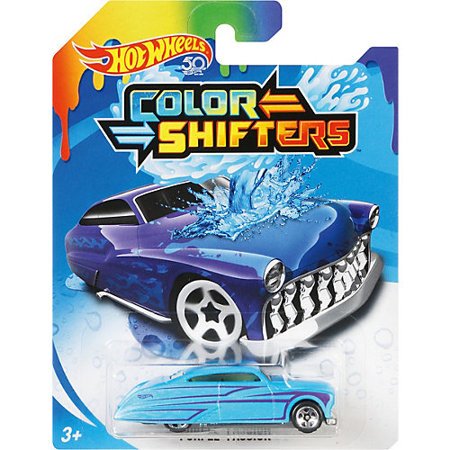 Машинка Hot Wheels "Color Shifters" меняющая цвет, HW City от Mattel