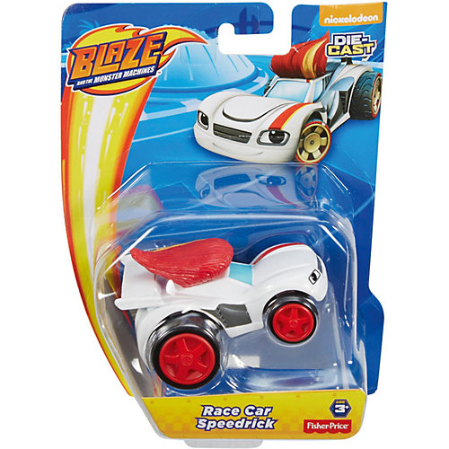 Машинка Fisher Price "Вспыш и чудо-машинки" Race Car Speedrick от Mattel