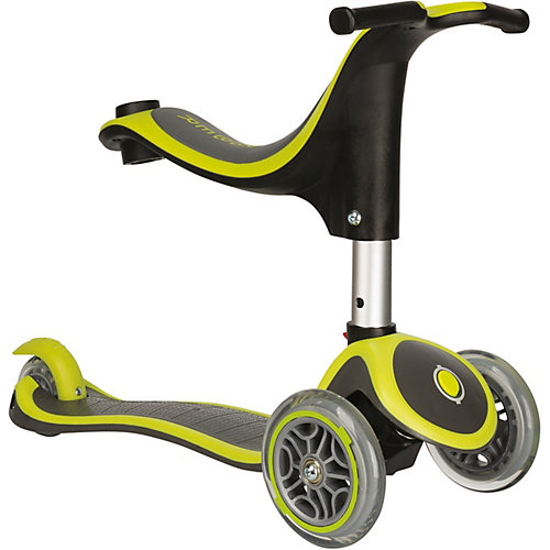 Трехколесный самокат Globber Evo 4 In 1 Plus, зеленый от Globber