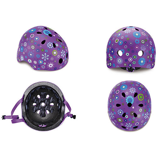 Шлем Globber "Printed Junior", фиолетовый от Globber