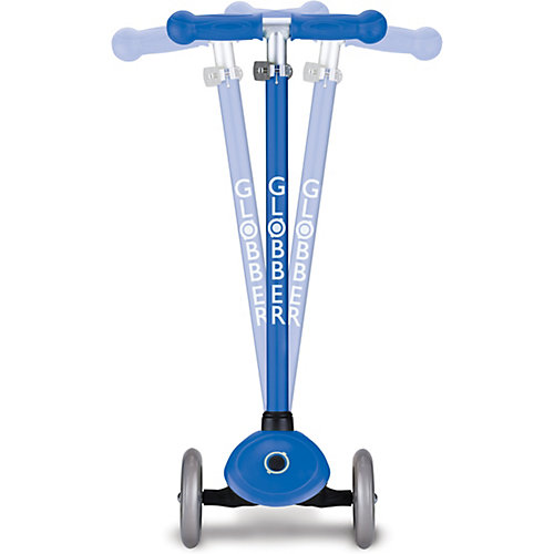 Трехколесный самокат Globber Primo Lights, синий от Globber