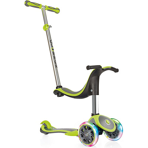 Трехколесный самокат Globber Evo Lights Plus 4 in 1 от Globber