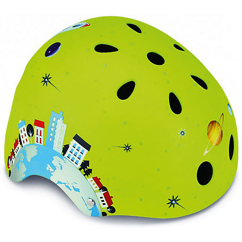 Шлем Globber "Printed Junior", зеленый от Globber
