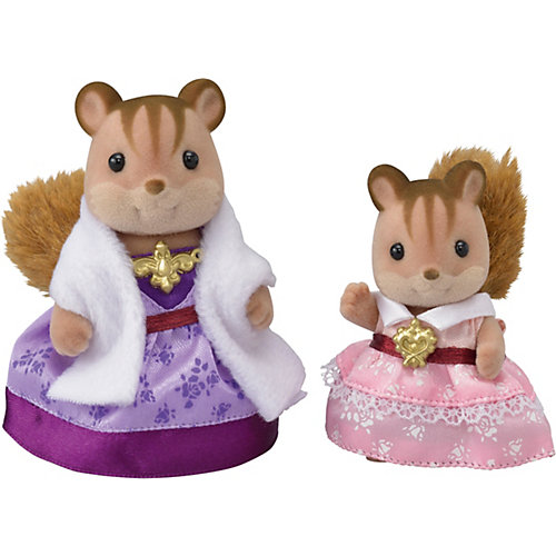 Набор Sylvanian Families Series Town "Модные платья",фиолетовое и розовое от Эпоха Чудес