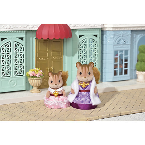 Набор Sylvanian Families Series Town "Модные платья",фиолетовое и розовое от Эпоха Чудес