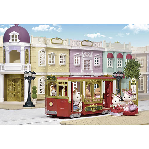 Набор Sylvanian Families Series Town "Городской трамвай" от Эпоха Чудес