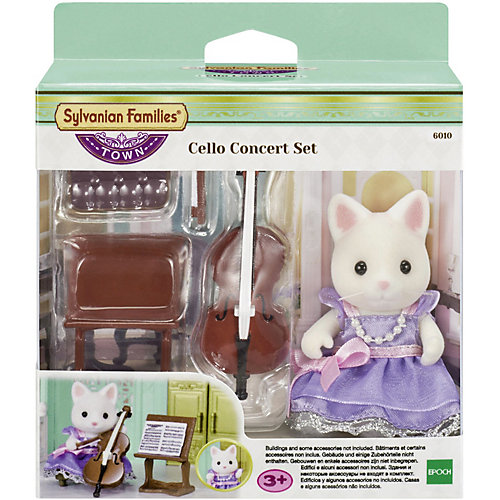 Набор Sylvanian Families Series Town "Концерт с виолончелью" от Эпоха Чудес