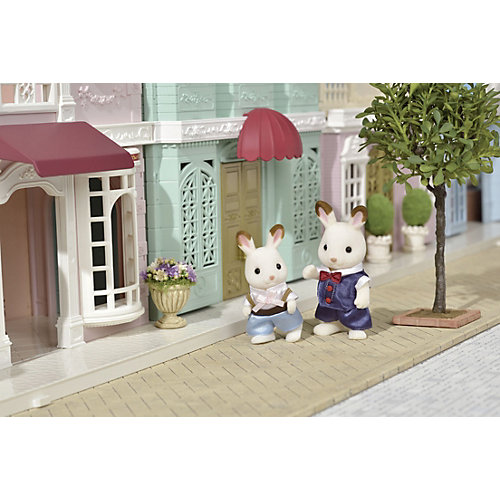 Набор Sylvanian Families Series Town "Модные костюмчики", синий и голубой от Эпоха Чудес
