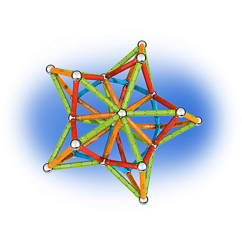 Конструктор магнитный Geomag "Confetti", 127 деталей от Geomag
