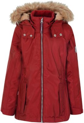 Outdoorjacke mit abnehmbarer Kapuze rot Gr. 116 Mdchen Kinder