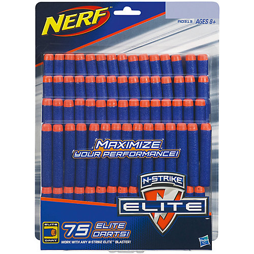 Набор стрел для бластера Nerf Элит, 75 шт. от Hasbro