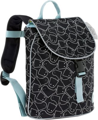 Kindergarten-Rucksack 4Kids, Mini DuffleBackpack, Spooky black schwarz