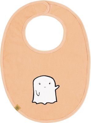 L�tzchen mit Klettverschluss, medium, Little Spookies peach orange
