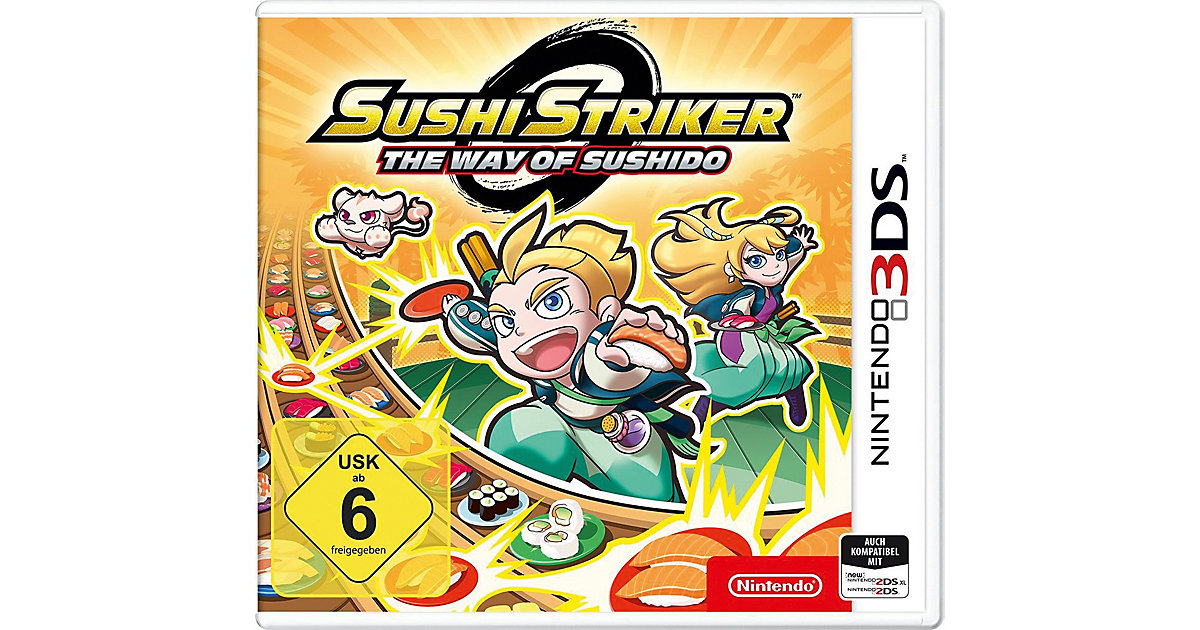 Image of AUSL 3DS Sushi Striker - The Way of Sushido