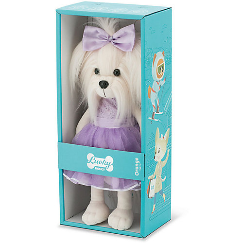 Мягкая игрушка Orange Lucky Doggy Собака Mimi: Сирень, 37 см от Orange