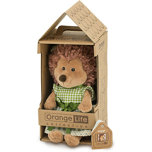 Мягкая игрушка Orange Life Ежинка Колючка: Летний стиль, 25 см от Orange