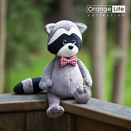 Мягкая игрушка Orange Life Енотик Дэнни в бабочке, 20 см от Orange