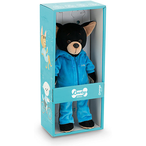 Мягкая игрушка Orange Lucky Doggy Собака Buzz: Фитнес, 37 см от Orange