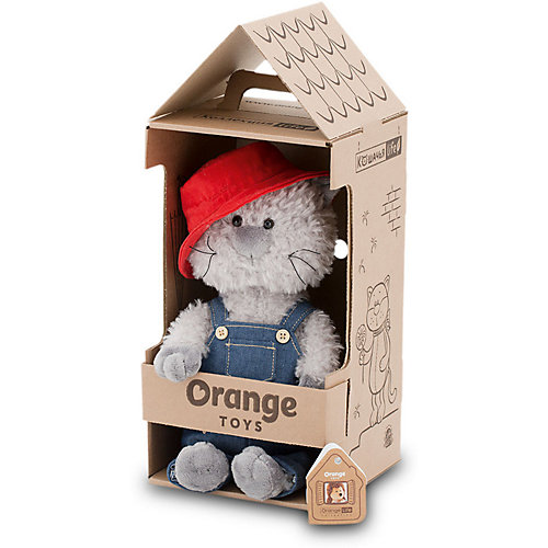 Мягкая игрушка Orange Life Кот Обормот: На прогулке, 25 см от Orange