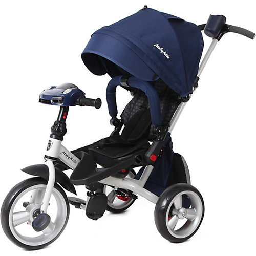 Трехколесный велосипед Moby Kids "Leader 360° Air Car" 12x10, синий от Moby Kids