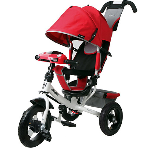 Трехколесный велосипед Moby Kids "Comfort Air Car 2" 12x10, красный от Moby Kids