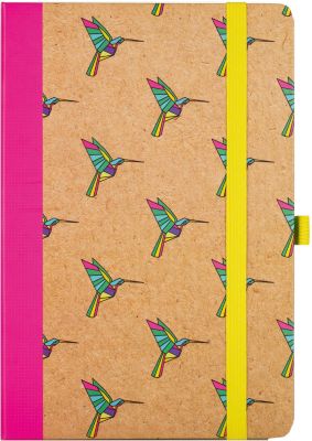 Notizbuch Kolibri A5 pink