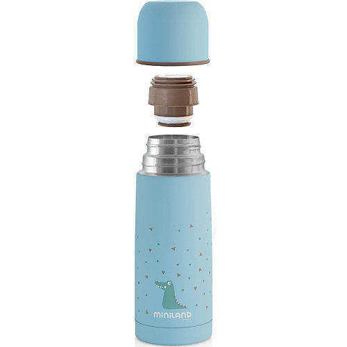 Термос Miniland Silky Thermos 350 мл, голубой - синий от Miniland
