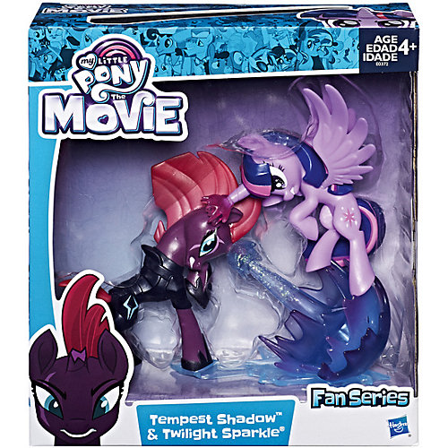 Коллекционная фигурка My Little Pony Буря и Искорка от Hasbro