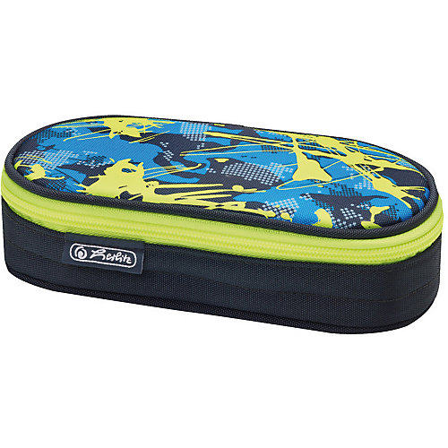 Пенал-косметичка Polina Airgo Camouflage Boy - schwarz-kombi от herlitz