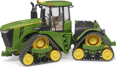 Bruder John Deere 5115M mit Anhänger 1:16 Spielzeugtraktor Modelltraktor Traktor 