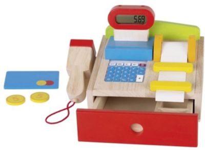 Kinder Spielzeug  Kasse SCANNERKASSE für Kaufladen mit Zubehör NEU/OVP 