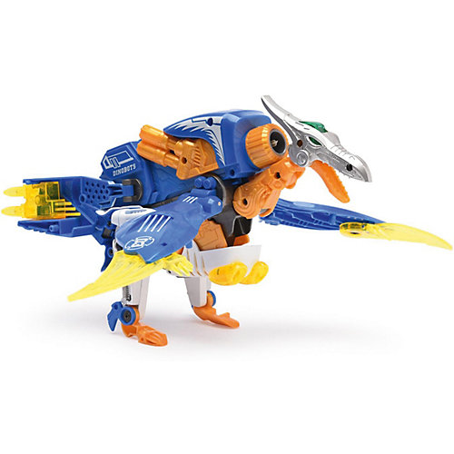 Пистолет-робот 2 в 1 Devik Toys "Птерозавр", с 6 мягкими патронами от Devik Toys