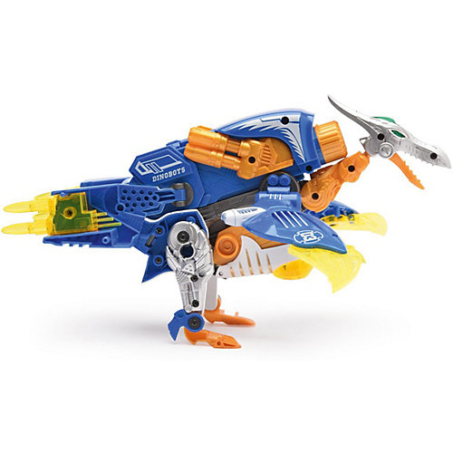 Пистолет-робот 2 в 1 Devik Toys "Птерозавр", с 6 мягкими патронами от Devik Toys