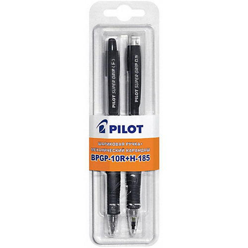 Канцелярский набор Pilot Чёрная ручка и механический карандаш H105 от Pilot