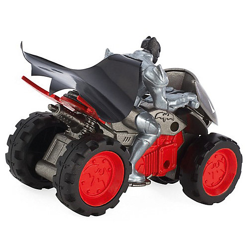 Транспортное средство DC Super Heroes Квадроцикл Бетмена, 15 см от Mattel