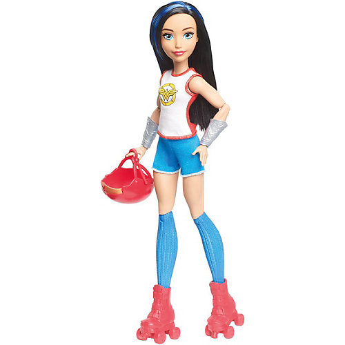 Кукла DC Super Hero Girls "Куклы на роликах" Чудо-женщина от Mattel