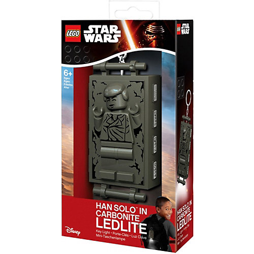 Брелок-фонарик для ключей LEGO "Star Wars" Han Solo в карбоните от LEGO
