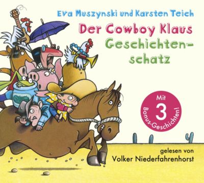 Der Cowboy Klaus Geschichtenschatz, 2 Audio-CDs Hrbuch