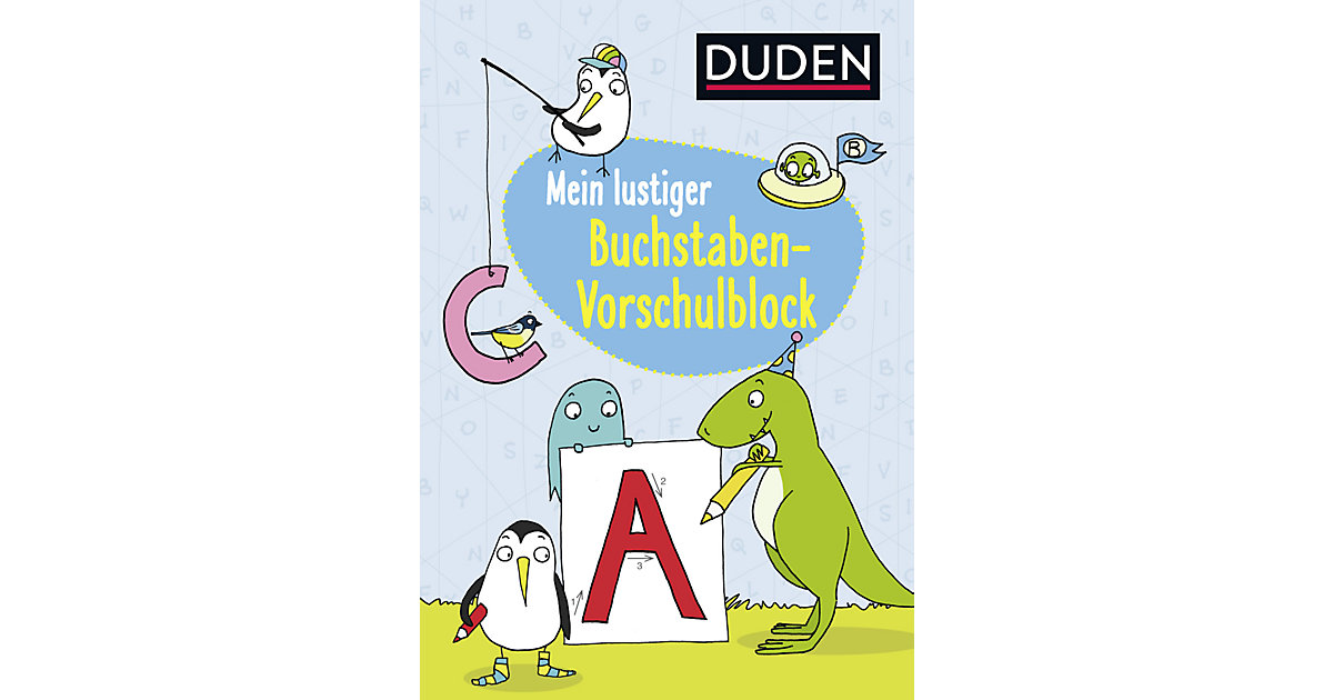 Buch - Duden Mein lustiger Buchstaben-Vorschulblock