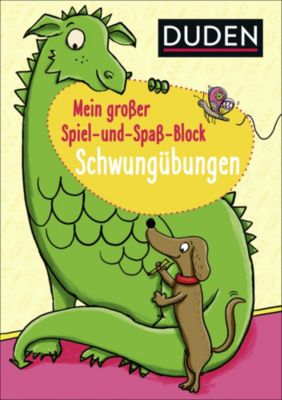 Buch - Duden Mein groer Spiel-und Spablock: Schwungbungen
