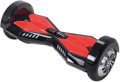 E-Balance Hoverboard ROBWAY W2 8 Zoll mit APP-Funktion, schwarz-rot schwarz/rot