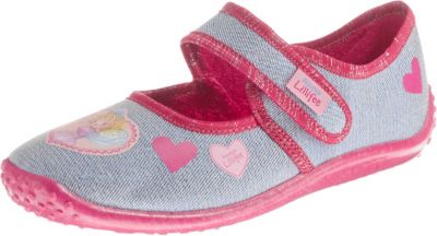 Prinzessin Lillifee Hausschuhe hellblau Gr. 30 Mdchen Kinder