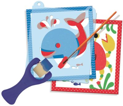 Dessineo Color - Malen mit Schablonen - Tiere, Jumbo | myToys