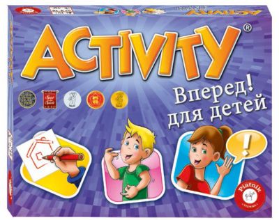 Настольная игра Activity "Вперед", детская версия, Piatnik
