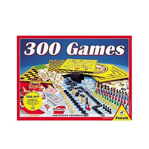 Набор логических игр Piantik "300 игр + шахматы"
