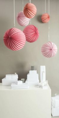 Papierlampions Sommer, 3 Stück 2