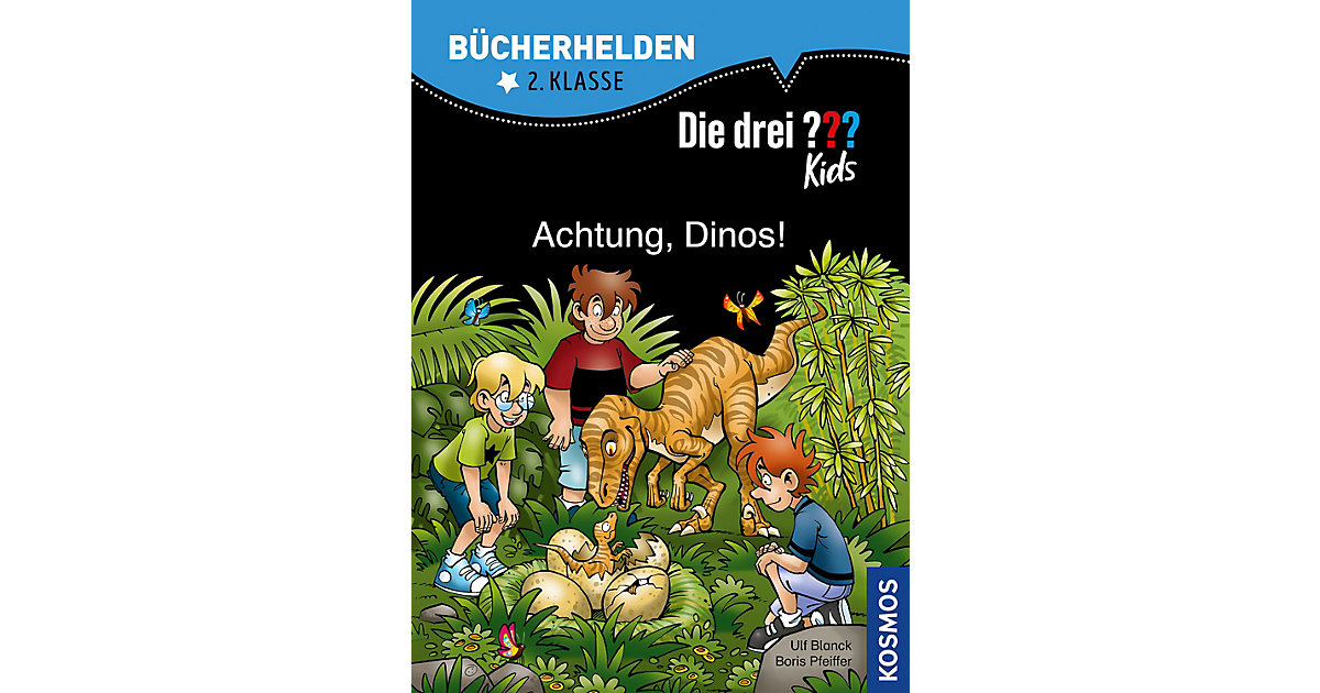 Image of Buch - Die drei ??? Kids: Achtung, Dinos!