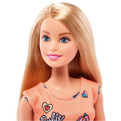 Кукла Barbie "Стиль" в оранжевом платье, 28 см от Mattel