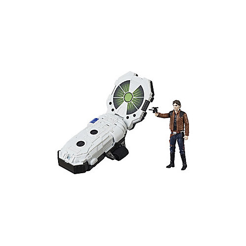 Игровой набор Star Wars "Force Link" Фигурка Хана Соло и интерактивный браслет от Hasbro