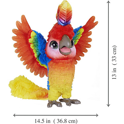 Интерактивная игрушка FurReal Friends "Rock a to the show bird" Попугай поющий Кеша от Hasbro